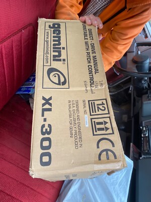 GEMINI XL-300 BRAND NEW TURNTABLE | eBay