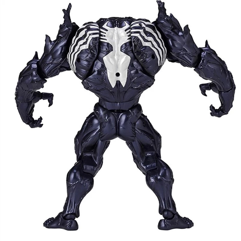 Amazing Yamaguchi Venom Spiderman Marvel Powered By Revoltech 6