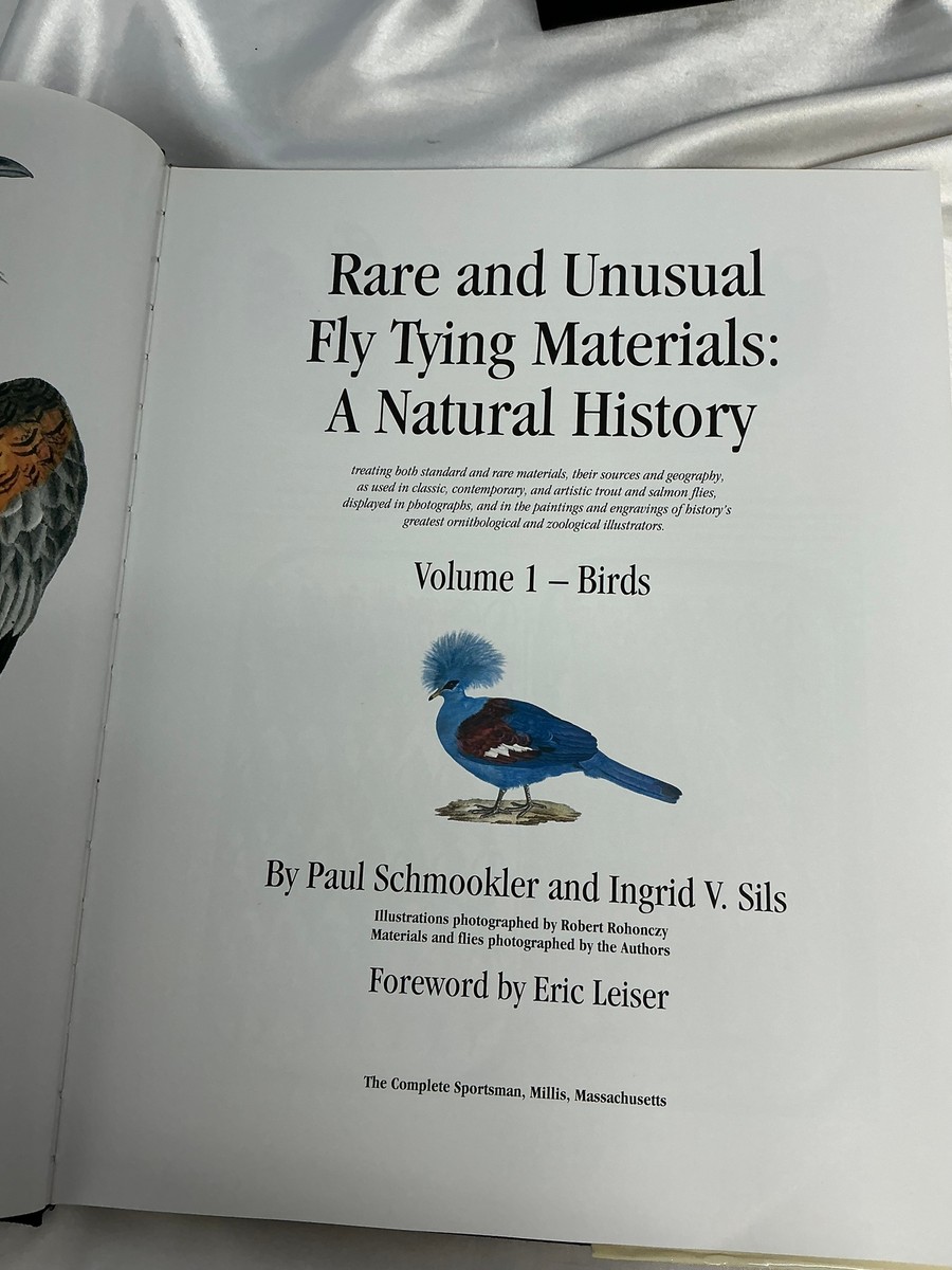 Rare and Unusual Fly Tying Materials Vol.1 Schmookler and Sils | eBay