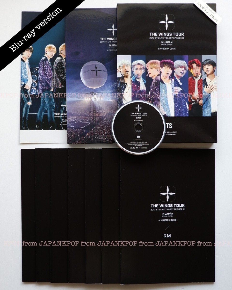 BTS 2017 LIVE TRILOGY EPISODE III THE WINGS TOUR Japan Blu ray ver