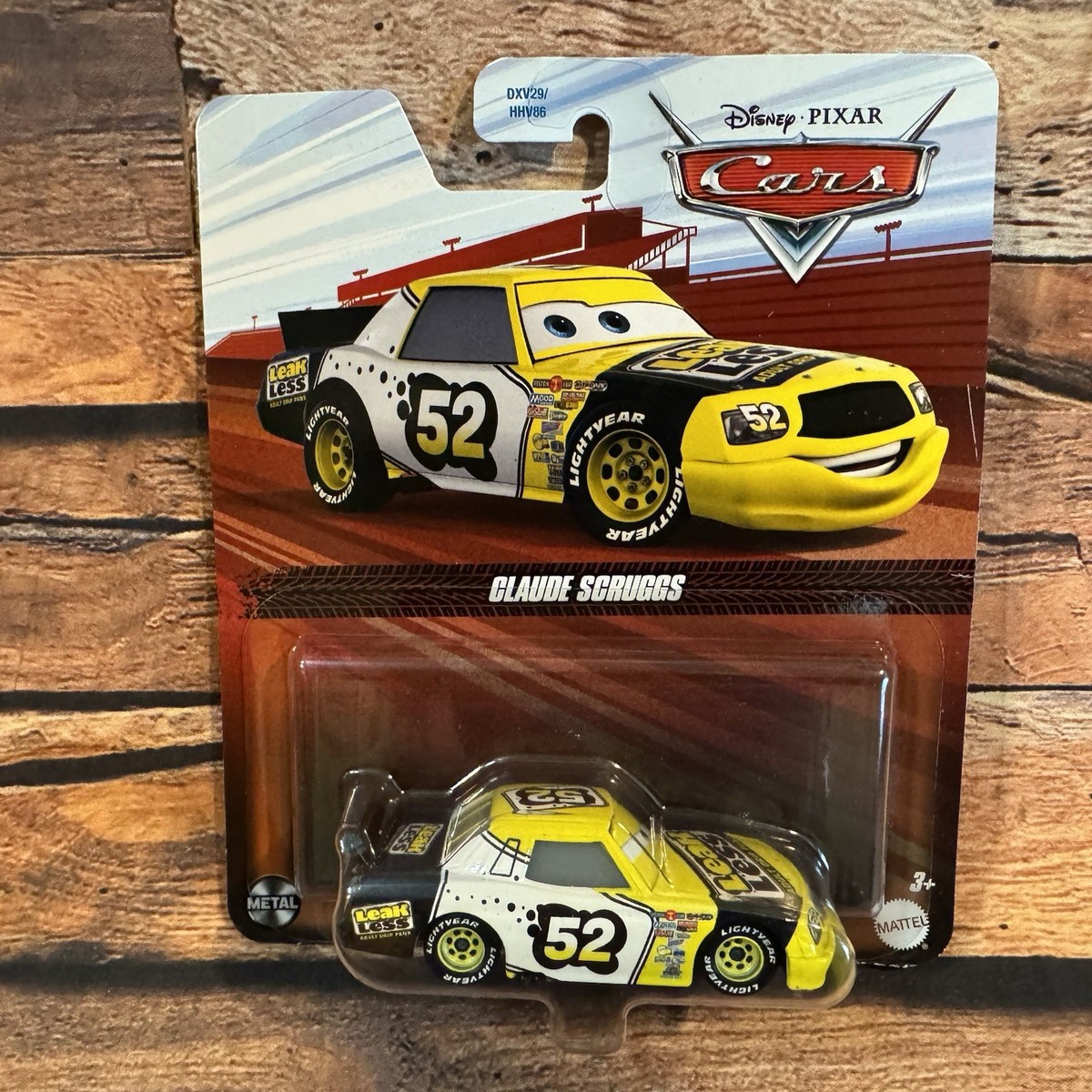 Disney Pixar Cars Claude Scruggs #52 Leak Less Die-Cast Vehicle