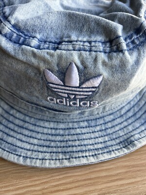 adidas Unisex Originals Denim Collegiate Navy/White Bucket Hat