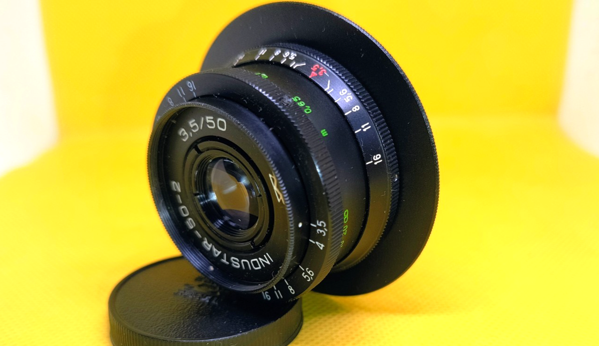 neco【フード・アダプタ付】INDUSTAR-50-2 3.5/50 neco【フード