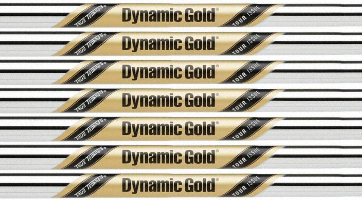 True Temper Dynamic Gold Tour Issue X100 (X-Stiff) Shafts 4-PW