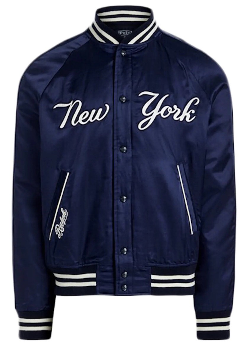 Men's Polo Ralph Lauren Yankees Baseball Varsity Jacket - Large