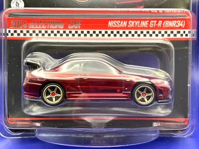 Hot Wheels RLC Exclusive Nissan Skyline GT-R BNR34 Spectraflame