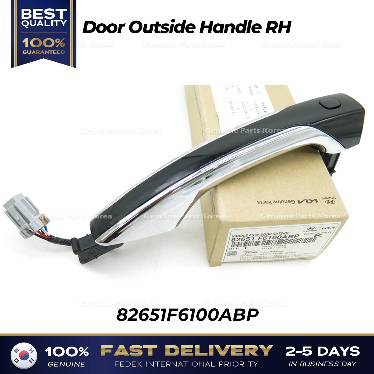 ⭐Genuine⭐ Door Outside Handle RH 82651F6100ABP for Kia Cadenza