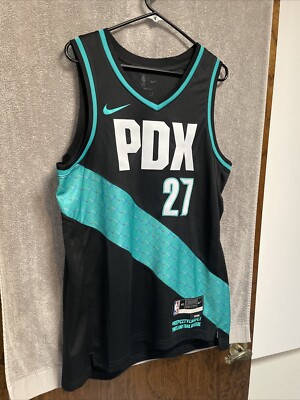 Nike Jusuf Nurkic Portland Trail Blazers Authentic City Edition