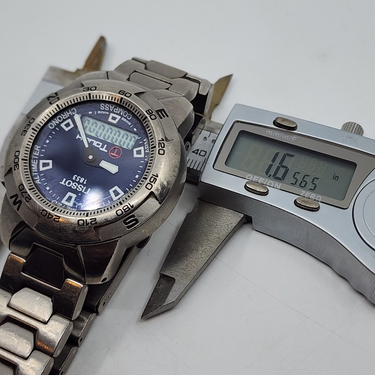 Tissot-T-Touch Z 253/353 Analog & Digital Titanium Swiss Made