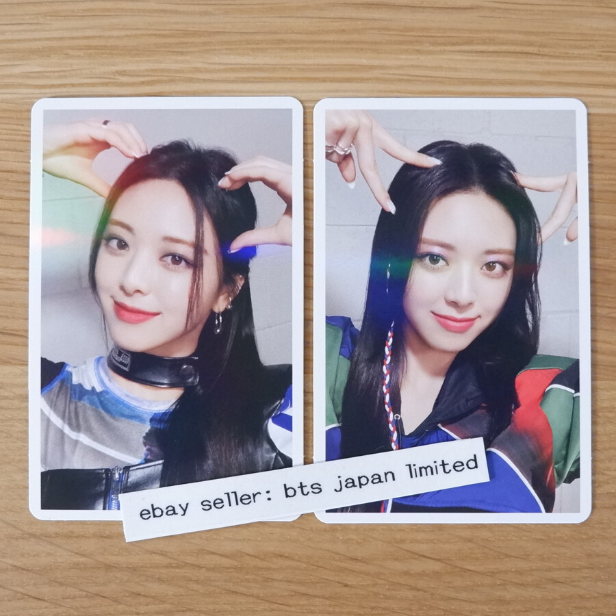 ITZY ユナ 直筆サイン入り ヨントン チェキ BORN TO BE ITZY ユナ 直筆