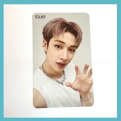 CLIO X Stray Kids Mild ver. Photocard Bangchan Leeknow Han Felix