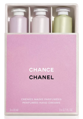 CHANEL CHANCE Perfumed Hand Creams Set Trio NEW IN BOX, 100
