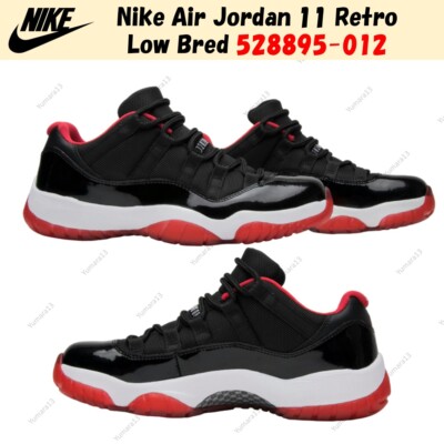 Nike Air Jordan 11 Retro Low Bred 528895-012 Men's Size | eBay