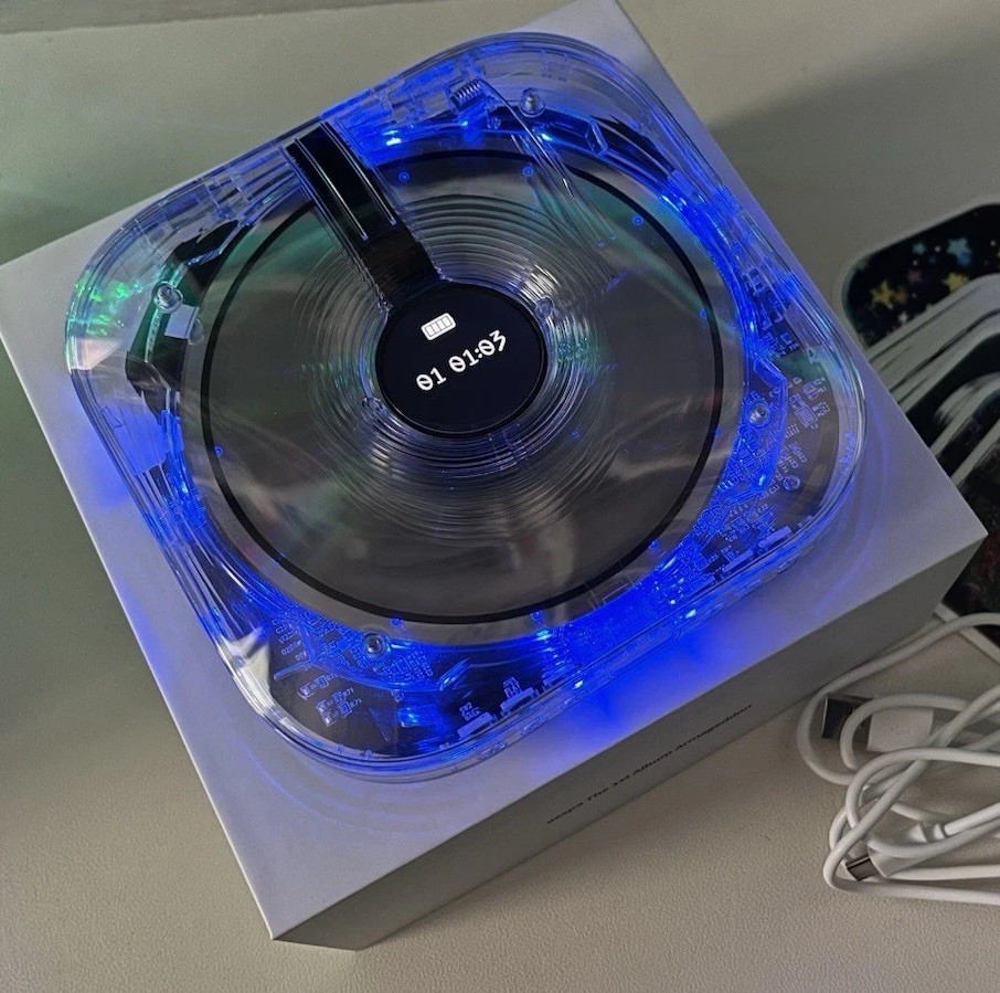 Aespa 1st Album Armageddon CDP CD Player+5Photo Cards+10stickers