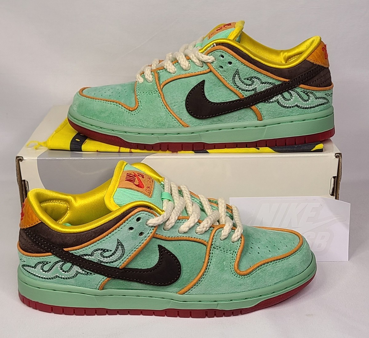 Nike SB Dunk Low Pro x Rodeo BHM Tourmaline Cowboy Bandana | Mens