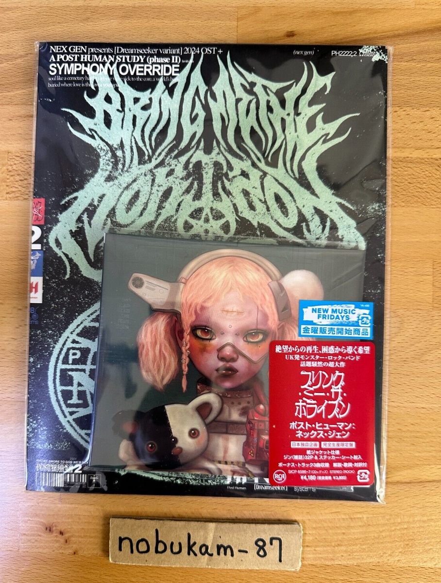 BRING ME THE HORIZON POST HUMAN NeX GEn W/3 BONUS TRACKS JAPAN
