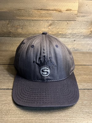 Vintage 90s Stussy Capz Crown Logo Snapback Hat Cap Made In USA | eBay