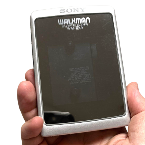 SONY WM-EX5 Personal Cassette Player Walkman Silver Very Good | eBay