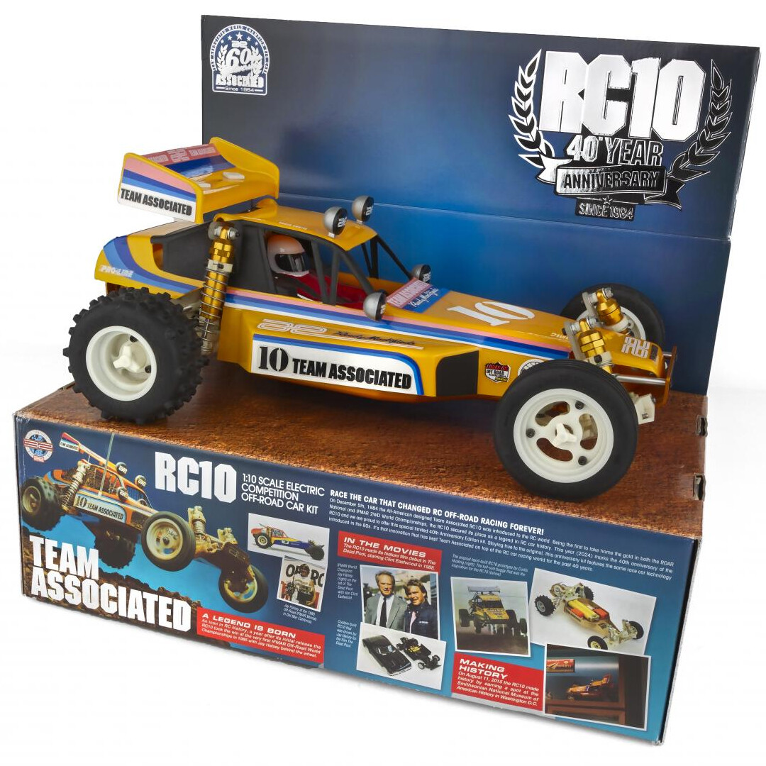 NEW Associated 1/10 RC10 Classic 40th Anniversary Buggy Kit