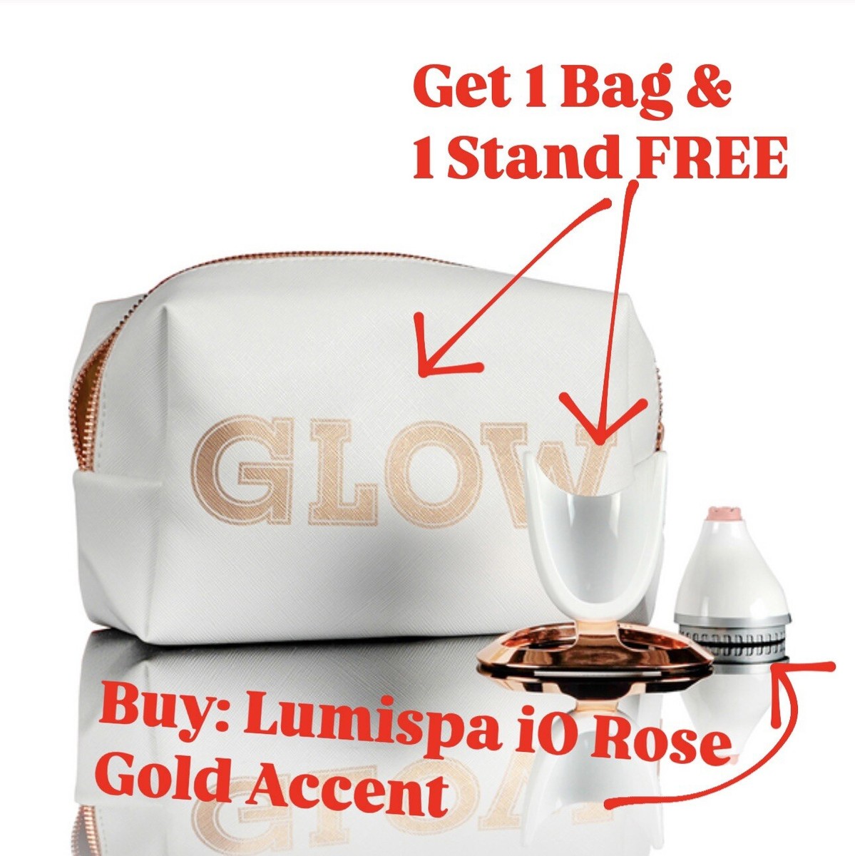 Nu Skin ageLOC LumiSpa iO Rose Gold Accent for Eyes | Nuskin