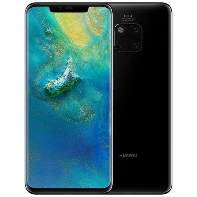 New Huawei Mate 20 Pro Single-SIM LYA-L09 128GB Black Factory