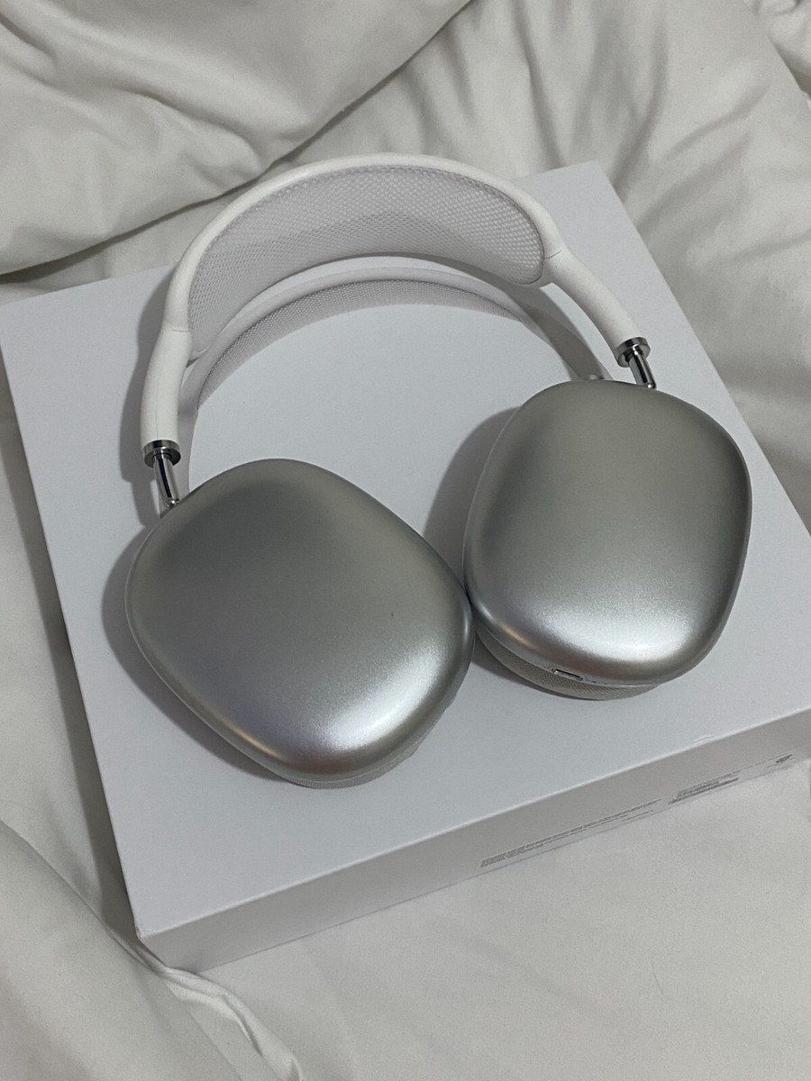 Apple AirPods Max Wireless Over-Ear Headset - Space Silver - Good