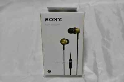 Sony MDR-EX650AP Closed Dynamic In-Ear Headphones w/ Mic Brass