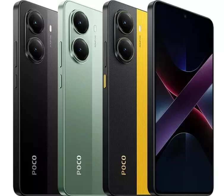 XIAOMI POCO X7 PRO 256GB/512GB BLACK/GREEN/YELLOW 8GB/12GB RAM
