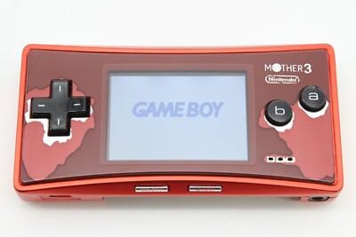 Nintendo Gameboy Micro Console MOTHER 3 Red Deluxe Box Limited GBM