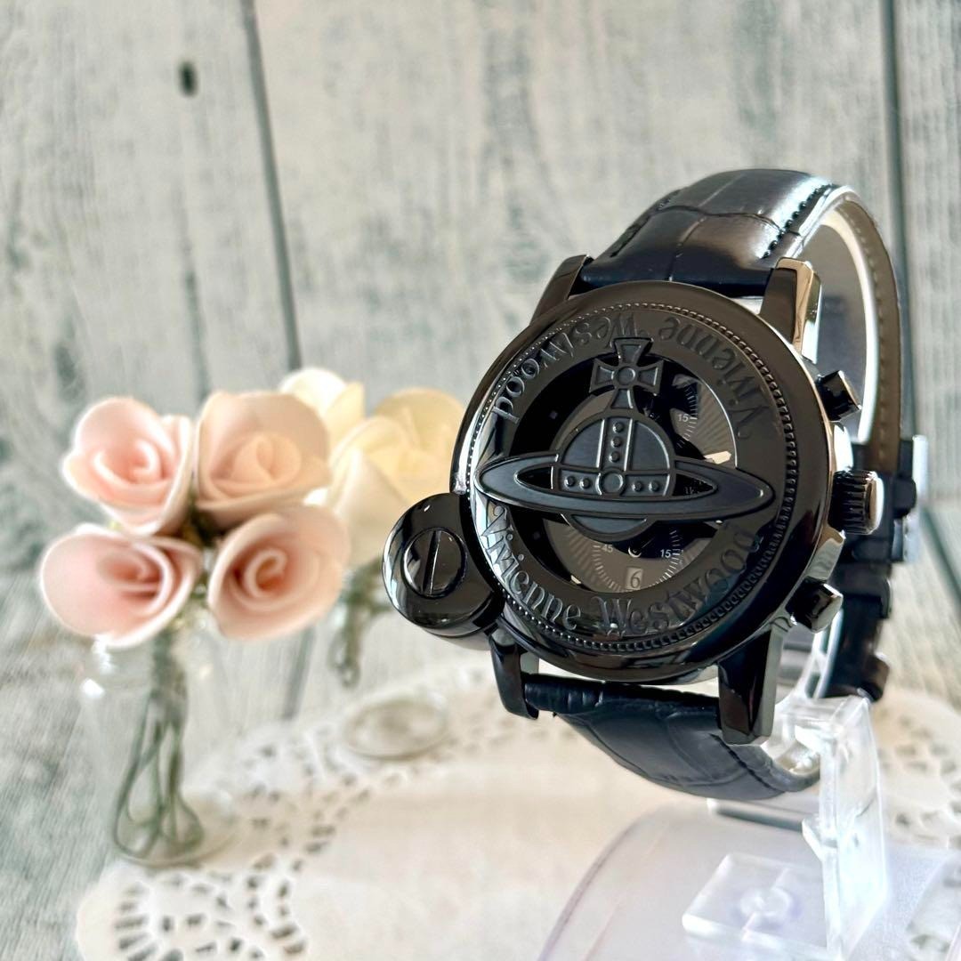 Vivienne Westwood CAGE Black MAN Men's Watch Used | eBay