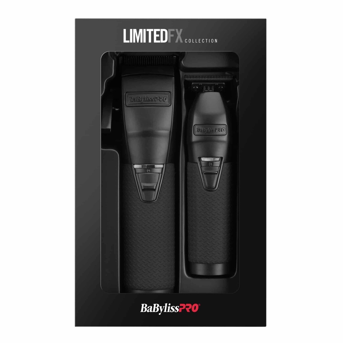 BaBylissPRO LIMITEDFX Clipper and Trimmer Prepack - Matte Black