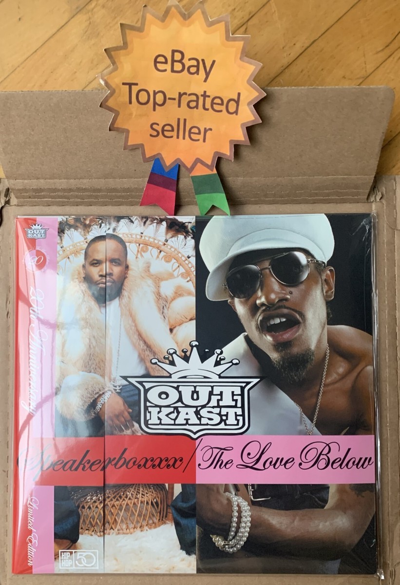 OUTKAST Speakerboxxx The Love Below 20th Anniv Red Pink 4 LP VINYL