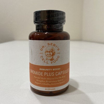 Dr. Sebi's Cell Food Immunity Boost Bromide Plus Capsules 90