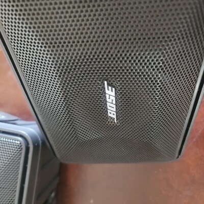 Bose Model 101 Speakers Music Monitor Indoor Outdoor Set Of 2