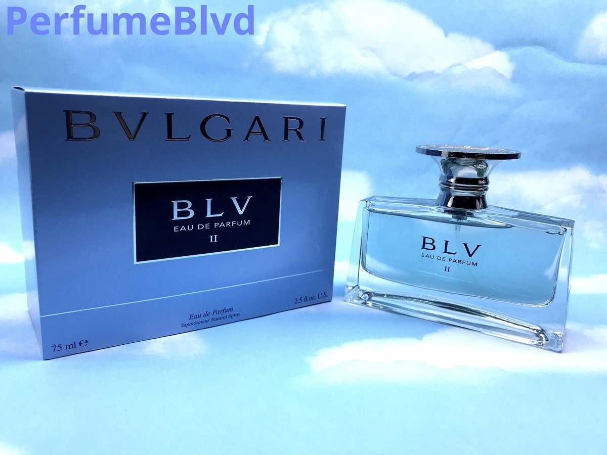 BVLGARI BLV II 2.5 FL.OZ 75 ML EAU DE PARFUM SPRAY FOR WOMEN NEW