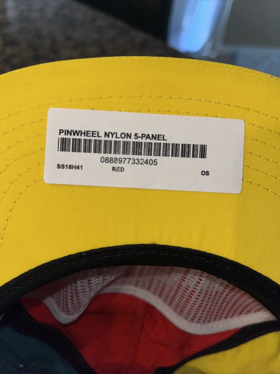 Supreme Pinwheel Nylon 5-Panel Cap Multi Color S/S 18 | eBay