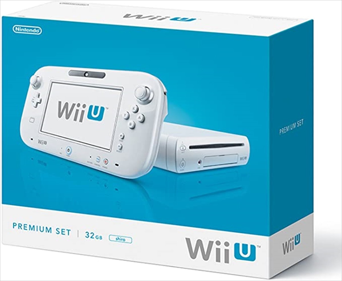 Nintendo Wii U Set Premium White WUP-S-WAFC Japanese Original