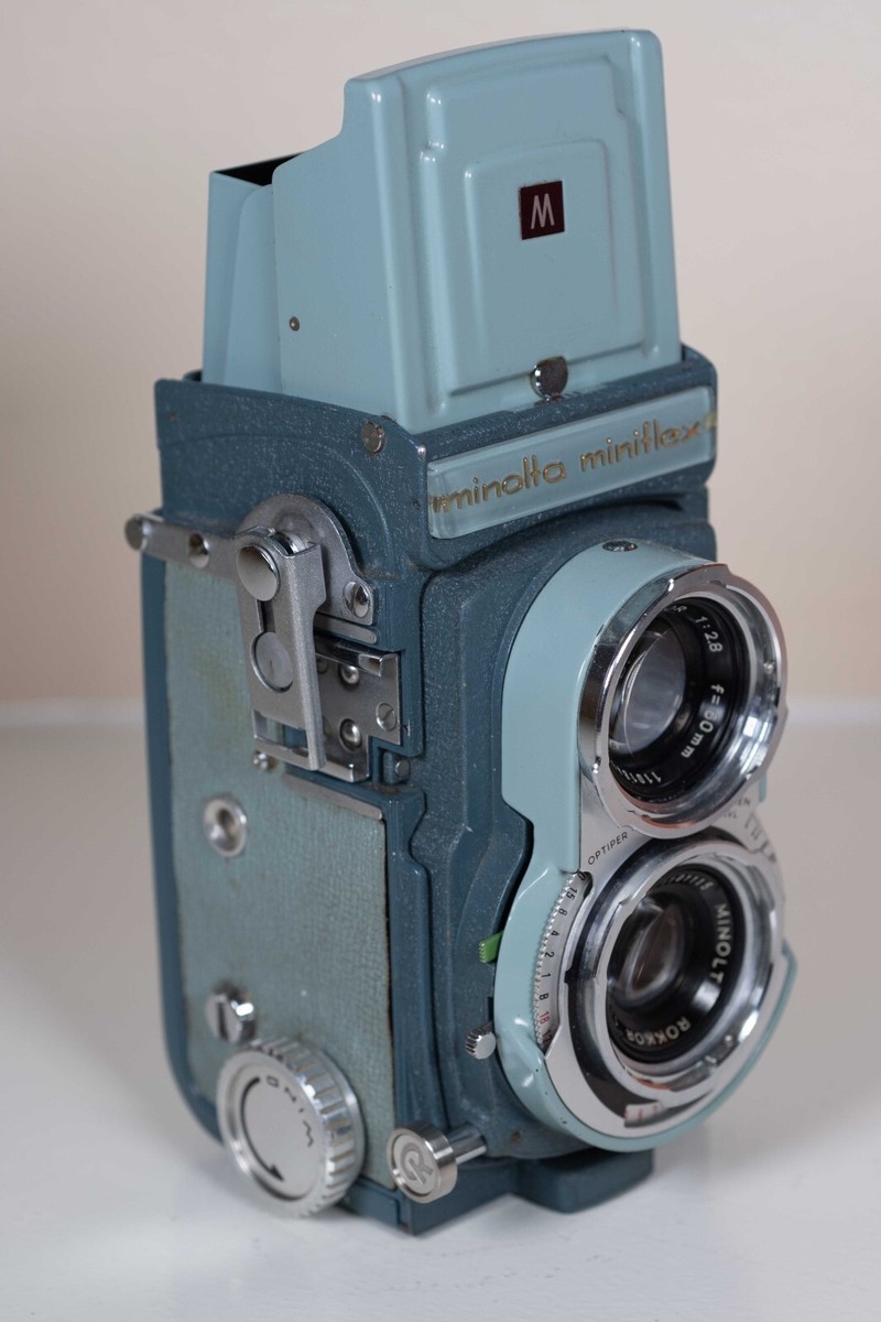 CLA'd Minolta Miniflex TLR Film Camera Rokkor 60mm f/3.5 | eBay