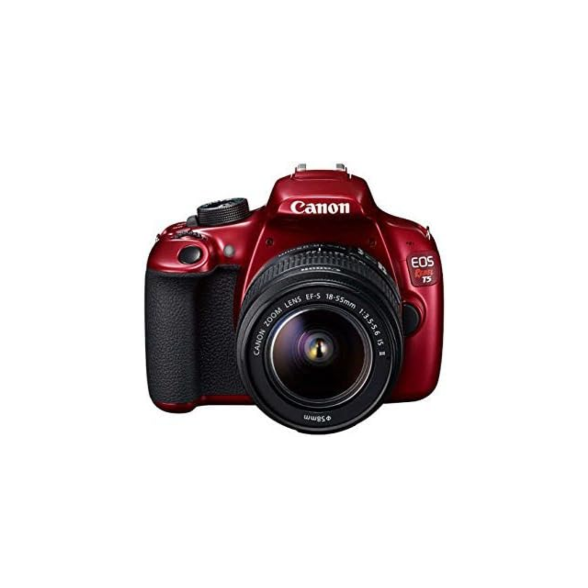Canon EOS Rebel T5 Digital Camera with EF-S 18-55mm Lens - Red | eBay