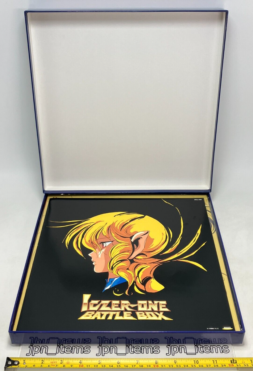 Fight! Iczer-One 1 Battle Box 3 Laser Disc LD-BOX 1998 OBI Japan
