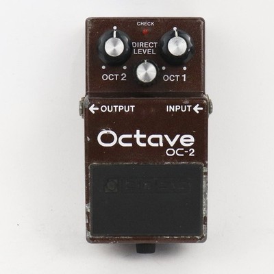 Boss OC-2 Octave Guitar Effect Pedal DIRECT LEVEL, OCT 1, OCT 2 | eBay
