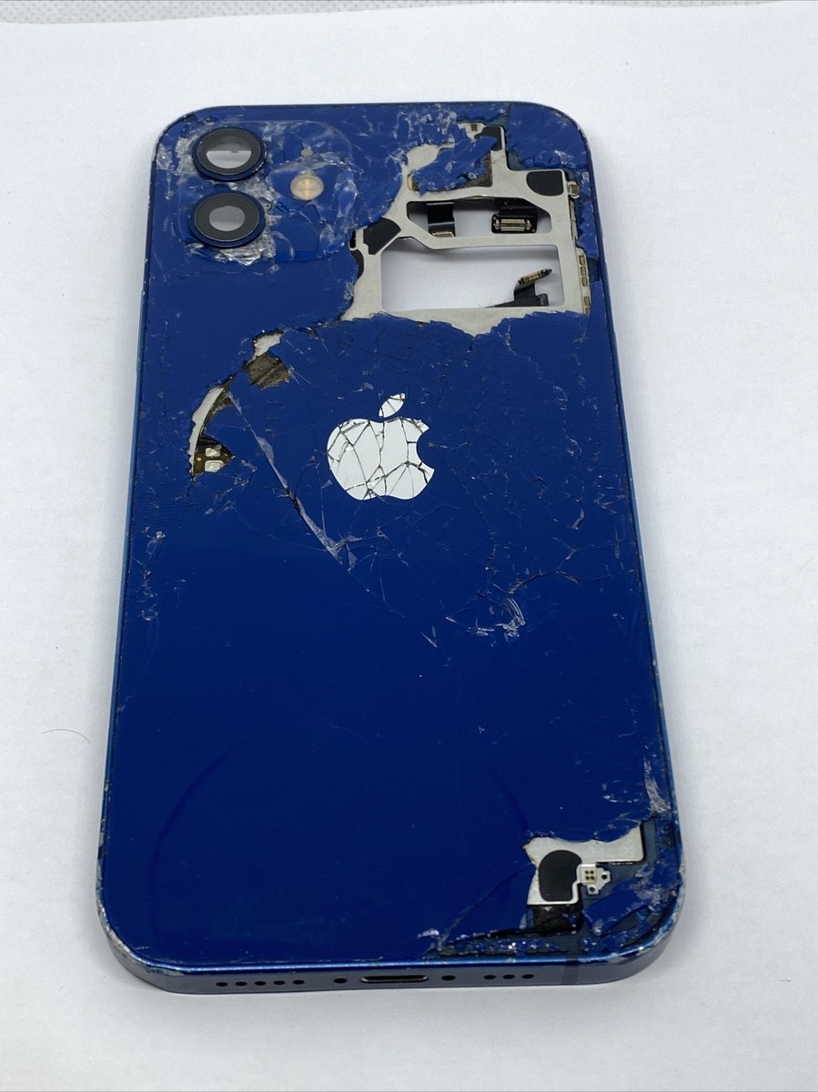 Original Apple iPhone 12 Blue Glass Housing | eBay