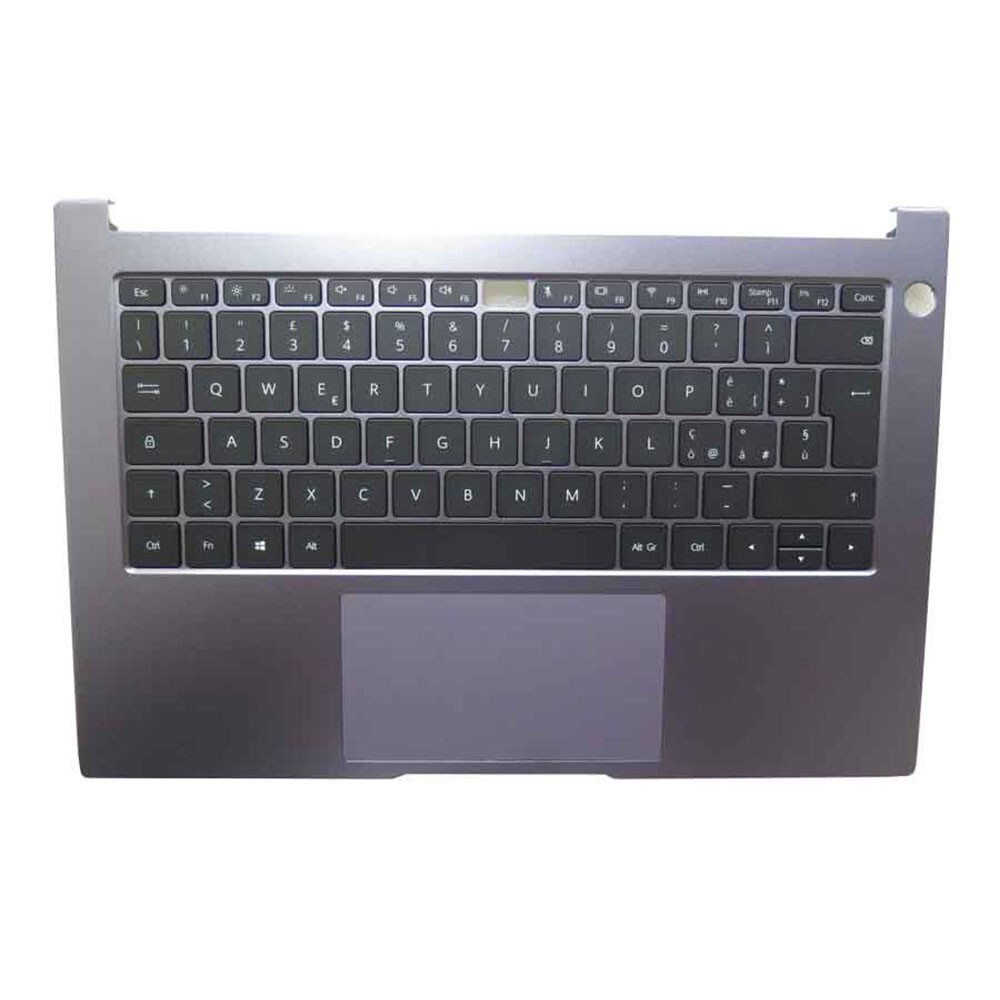 Laptop Gray PalmRest&Italian IT keyboard For HUAWEI MateBook D14