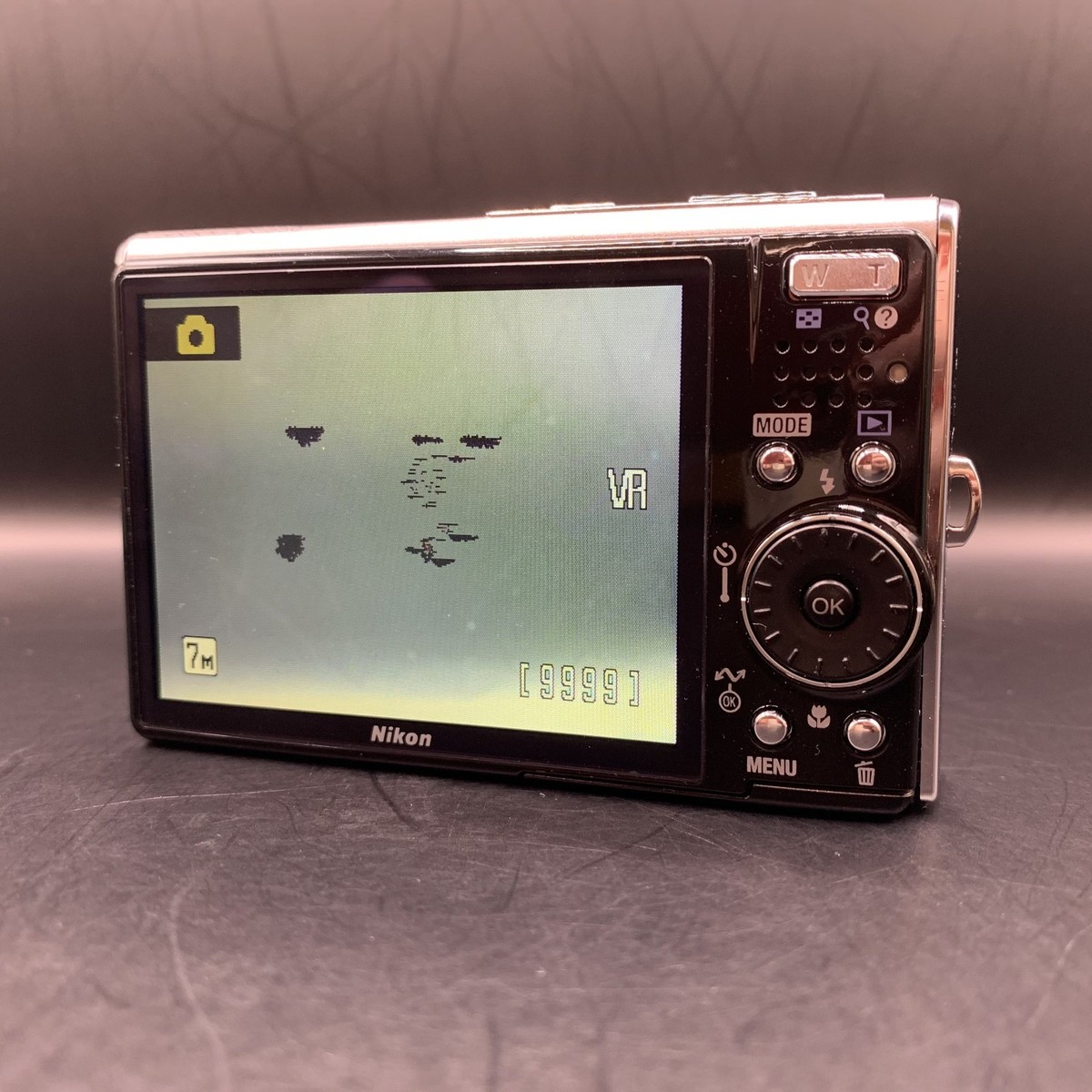 Nikon COOLPIX S50 Silver 7.2 MP Digital Camera English OK