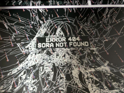 WALLHACK SKYPAD 3.0 ERROR 404 SORA NOT FOUND Glass Mouse Pad w
