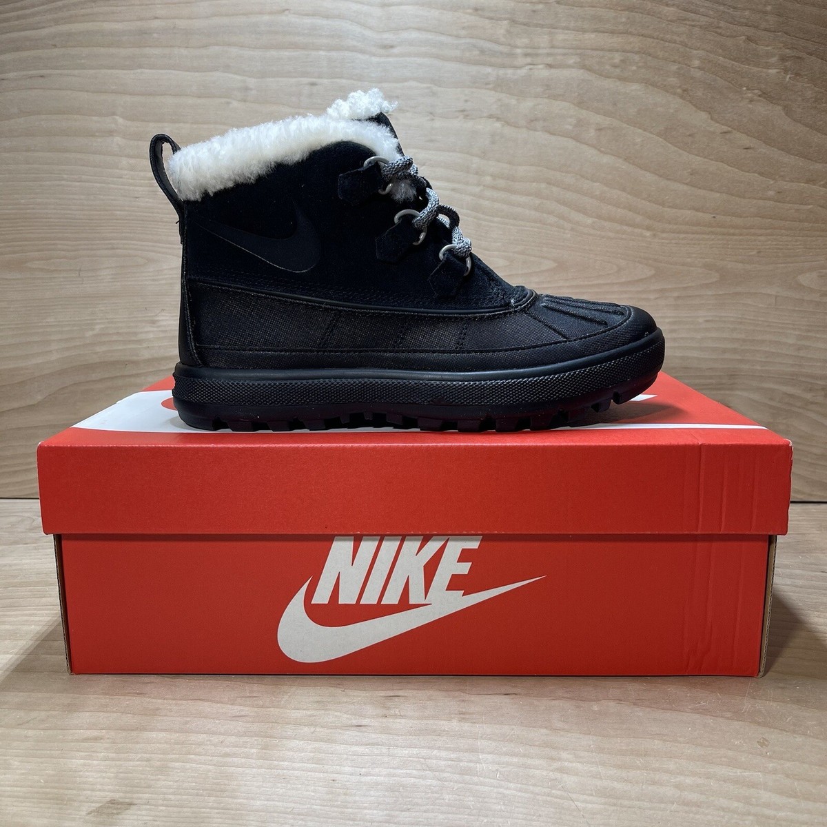 Nike Woodside Chukka 2 Womens Size 6.5 Black Anthracite Boots | eBay