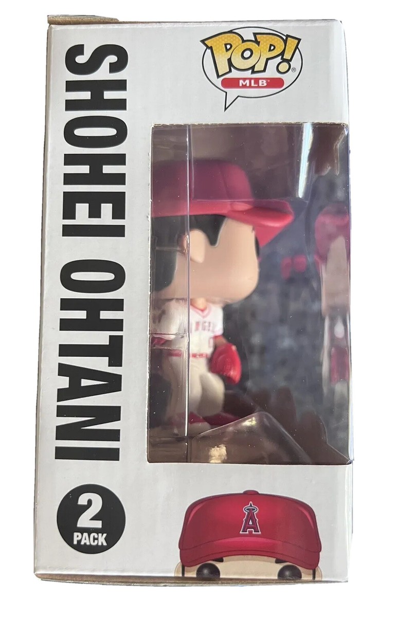 New Rare Shohei Ohtani Funko Pop 2 Pack White Jersey Los Angeles