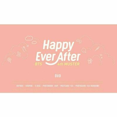 BTS 4th Muster Happy Ever After DVD Full Package | eBay