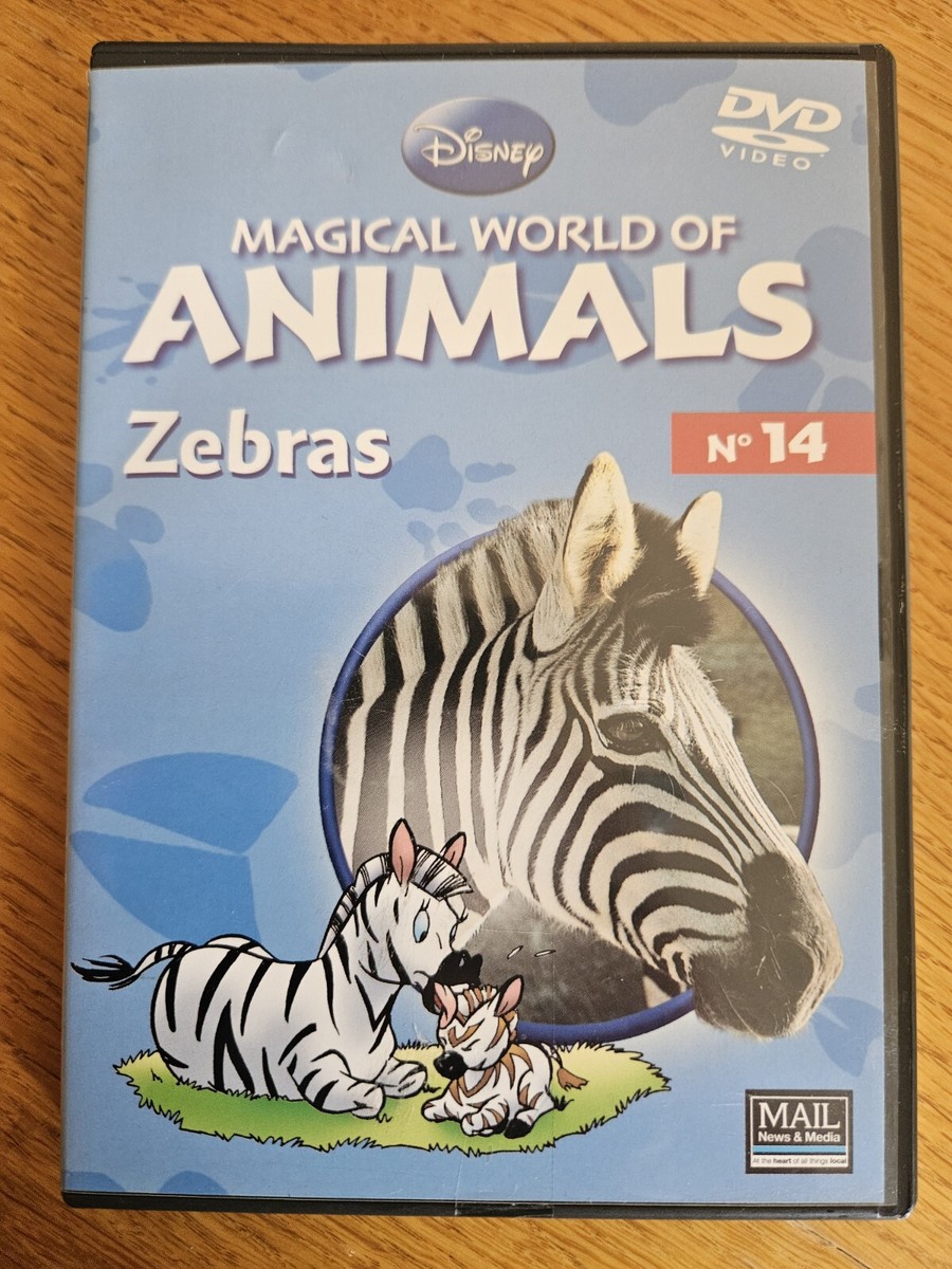 DISNEYS MAGICAL WORLD OF ANIMALS - ZEBRAS DVD DISNEY | eBay