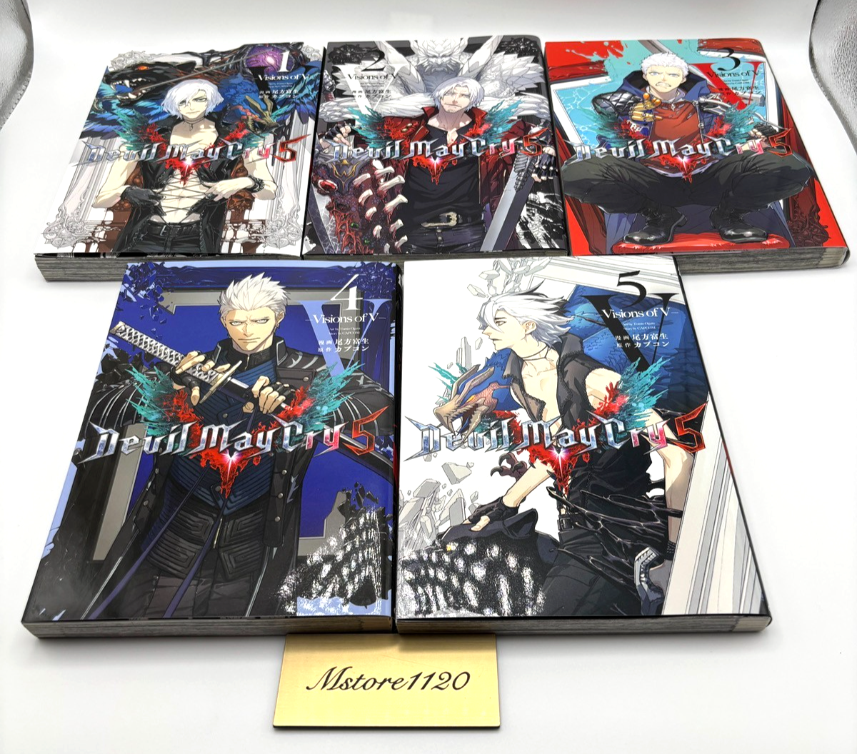 Devil May Cry 5 DMC5 Game vol.1-5 complete set Japanese Comic